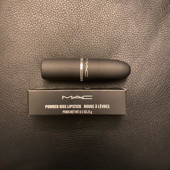 MAC Powder Kiss Lipstick A Little Tamed - Picture 3 of 3